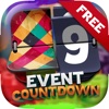 Event Countdown Fashion Wallpaper  - “ Colorful ” Free