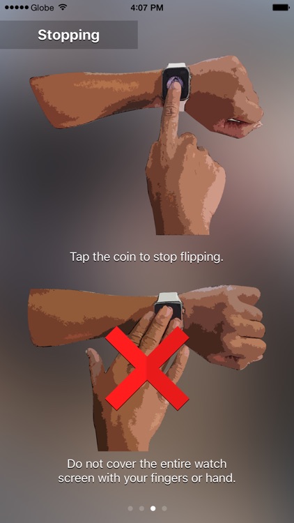 Flippit! Coin Toss for Apple Watch screenshot-3