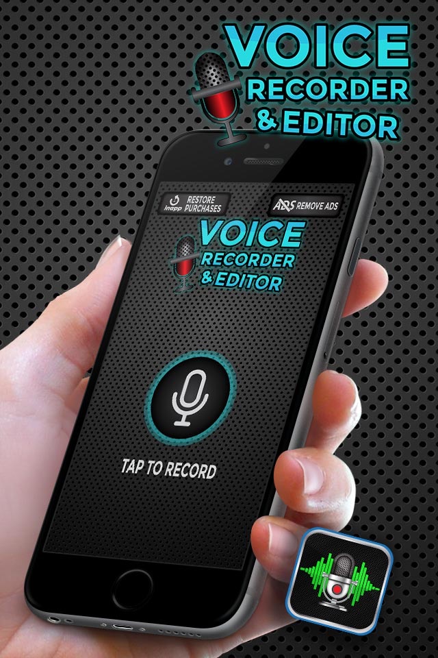 Voice Recorder and Editor – Change Your Speech with Funny Sound Effects screenshot 2