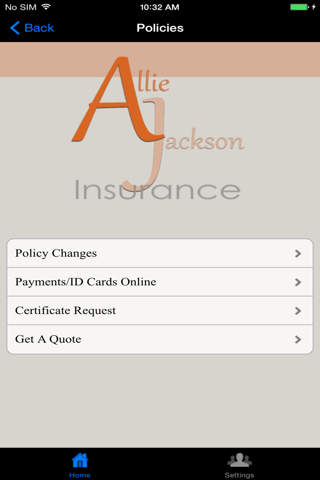 Allie Jackson Insurance screenshot 3