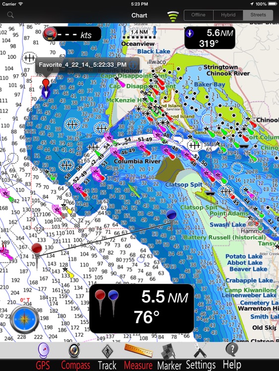 Washington Nautical Charts Pro