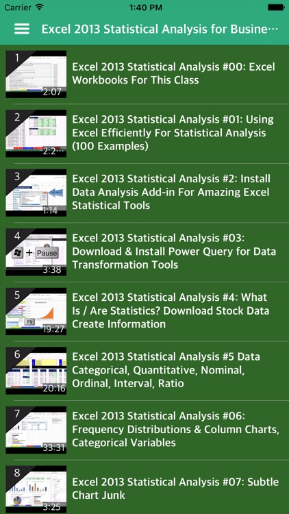 Excel Tutorial HD Pro: Learning Microsoft Excel For Video Tutorials | Training Course for Microsoft Excel Pro