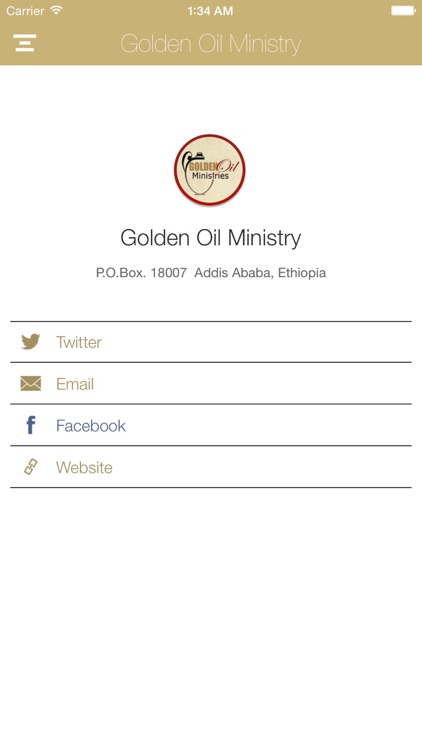 Golden Oil Ministry