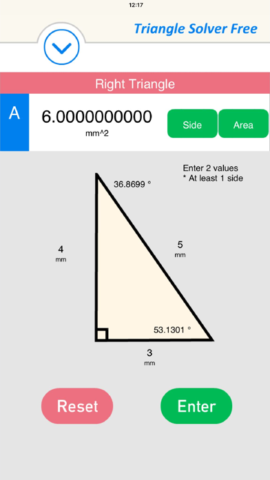 How to cancel & delete Triangle Solver Free - Geometry Calculator from iphone & ipad 1