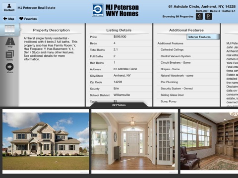 MJ Peterson - WNY Homes for iPad screenshot 4