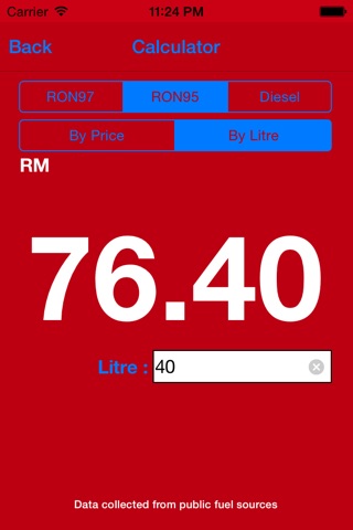 Fuel Price Malaysia - Petrol screenshot 3