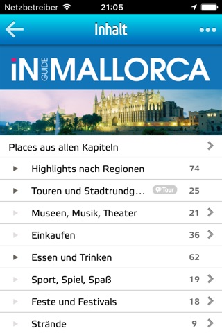 iNGUIDE Städteführer, Reiseführer Berlin, Hamburg, London, Paris, Wien, Mallorca, Florenz, Dresden screenshot 3