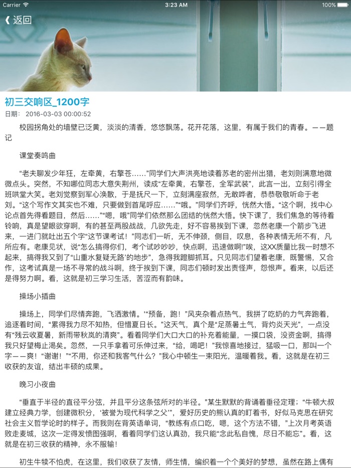 初中作文大全-精选全国优秀初中作文范文