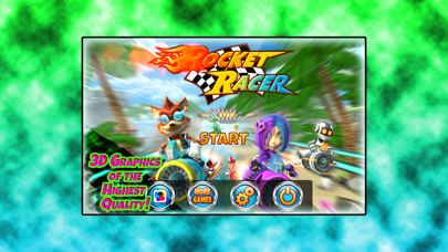 Screenshot from Rocket Racer R
