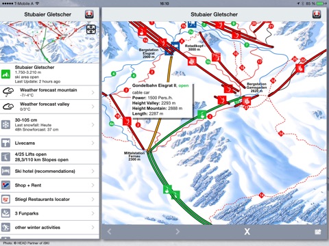 iSKI Austria HD - die Ski App screenshot 2