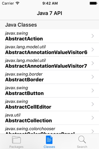 JDoc - Java 7 API screenshot 2