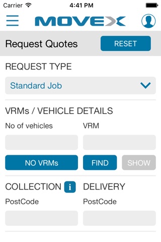 Movex - Vehicle Logistics screenshot 3