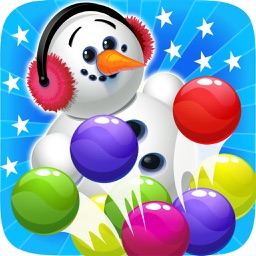 Ice Bubble Shooter Snowman