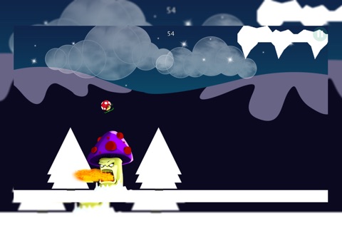 Mushroom Fun Ski Race - Free screenshot 3