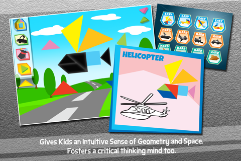 Kids Learning Puzzles: Transport and Vehicle Tiles - náhled