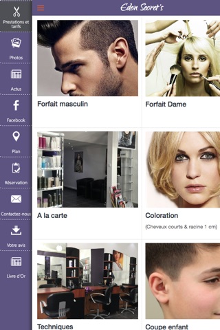 Eden Secret's - Salon de coiffure screenshot 2