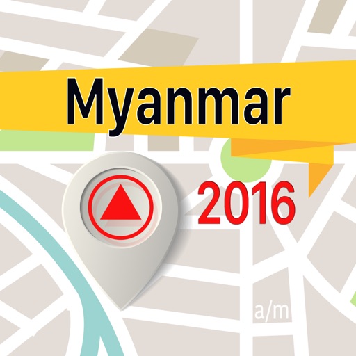 Myanmar Offline Map Navigator and Guide icon