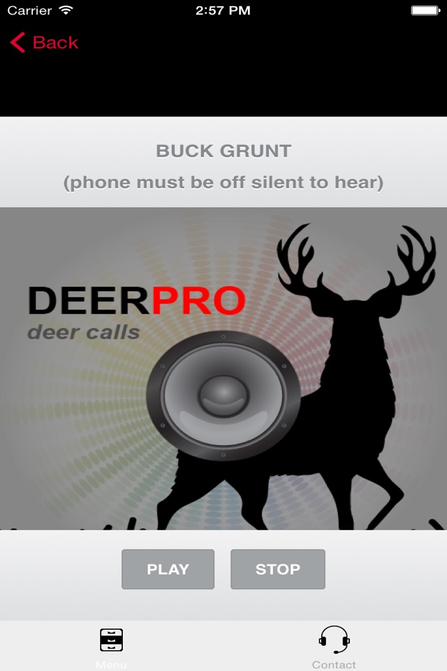 Deer Calls & Deer Sounds for Deer Hunting - BLUETOOTH COMPATIBLE screenshot 2