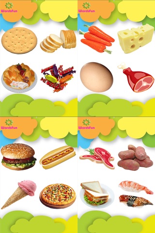 WordsFun - Foods Words Match screenshot 3