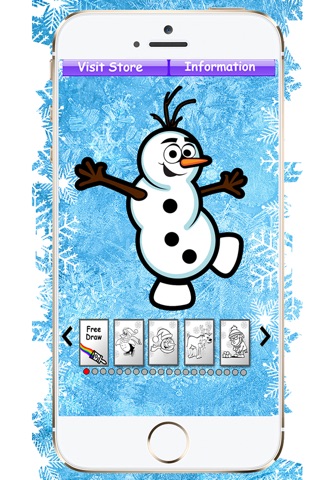 Coloring Book Frozen screenshot 2