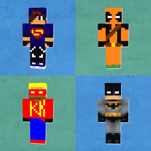 HD SuperHero Skins Lite - Best Skins for Minecraft PE & PC