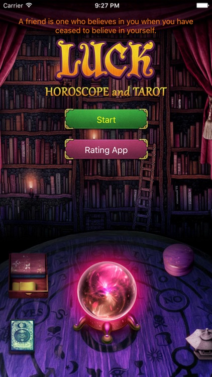 Horoscope and Tarot Cards screenshot-0