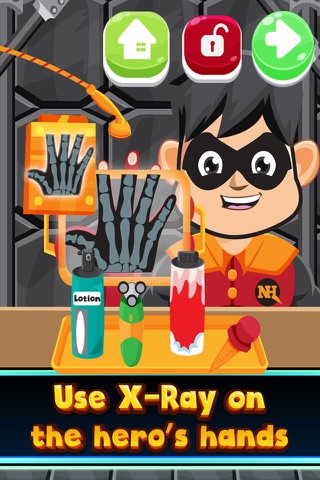 Superhero Hand Doctor Game screenshot 2