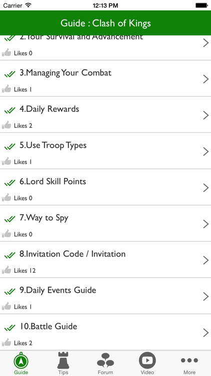 Guide for Clash of Kings with Tips, Forum & More