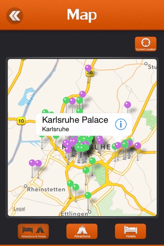 Karlsruhe City Offline Travel Guide screenshot 3