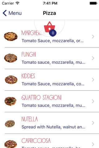 Pizza4U screenshot 2