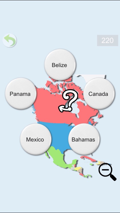 QuestiOnMap Lite: US Map Quiz