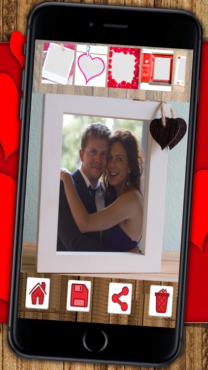 Editor love frames - romantic images to frame your beautiful photos