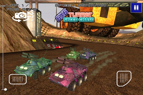 6X6 Turret Speed Chase screenshot 2