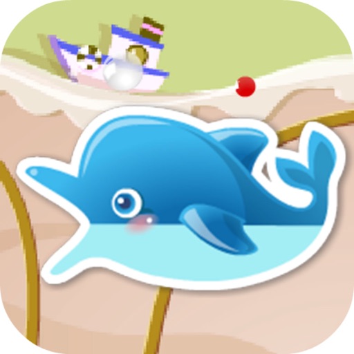 Dolphin Zuma—Magic Eliminate&Funny Pearl icon