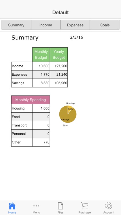 Home Budget Ledger screenshot-3
