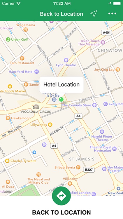 Back To Location - Location Tracker