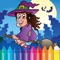 Halloween Coloring Book - is an addictive educational entertainment for kids of all ages