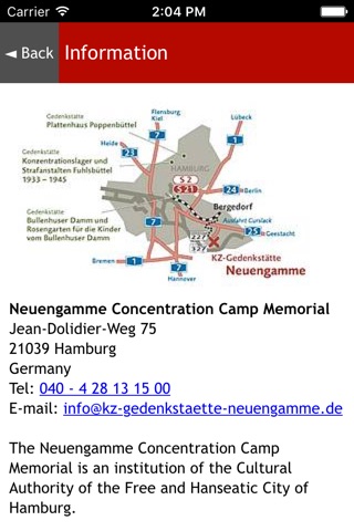 KZ Gedenkstätte Neuengamme screenshot 2