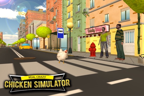Crazy 3D Chicken Run Simulator screenshot 4