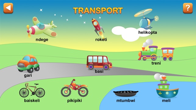 Kiddie Swahili First Words: Swahili For Children(圖3)-速報App