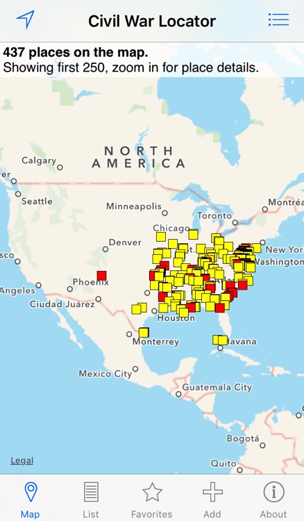 American Civil War Locator screenshot-3