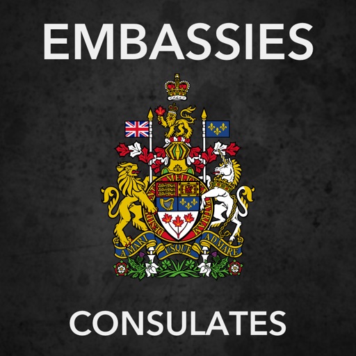 Canadian embassies & consulates overseas icon