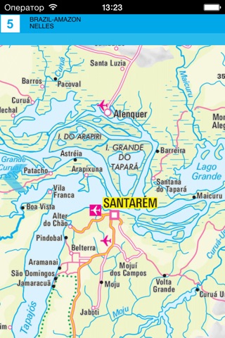 Бразилия (Амазонка). Туристическая карта. screenshot 4