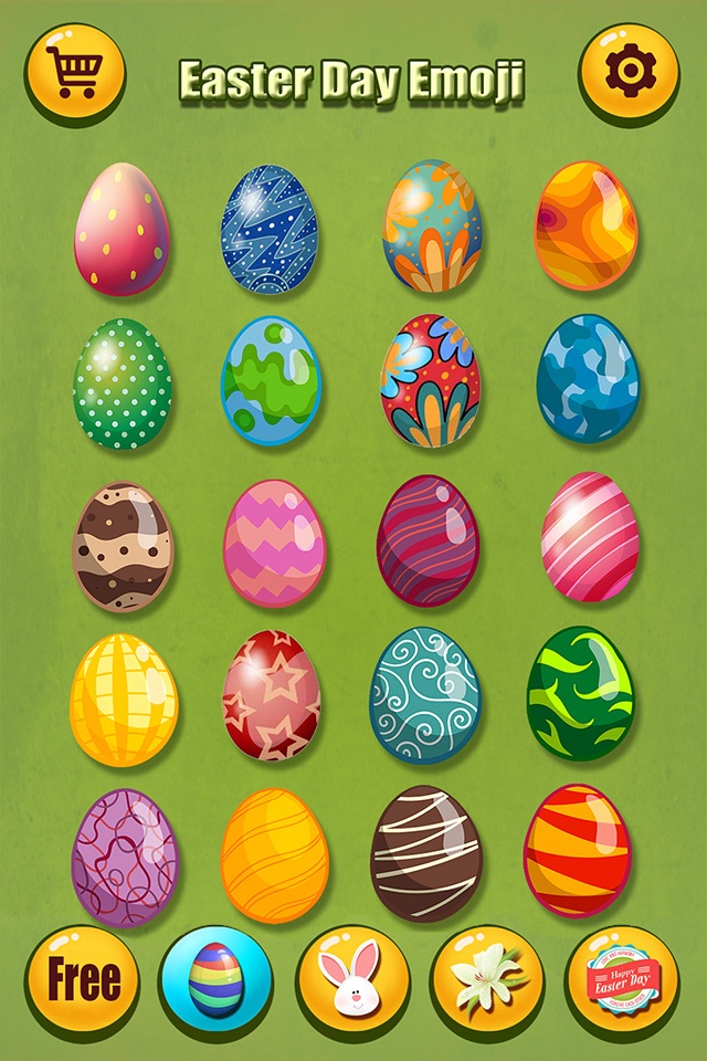 Happy Easter Emoji.s - Holiday Emoticon Sticker for Message & Greeting screenshot 4