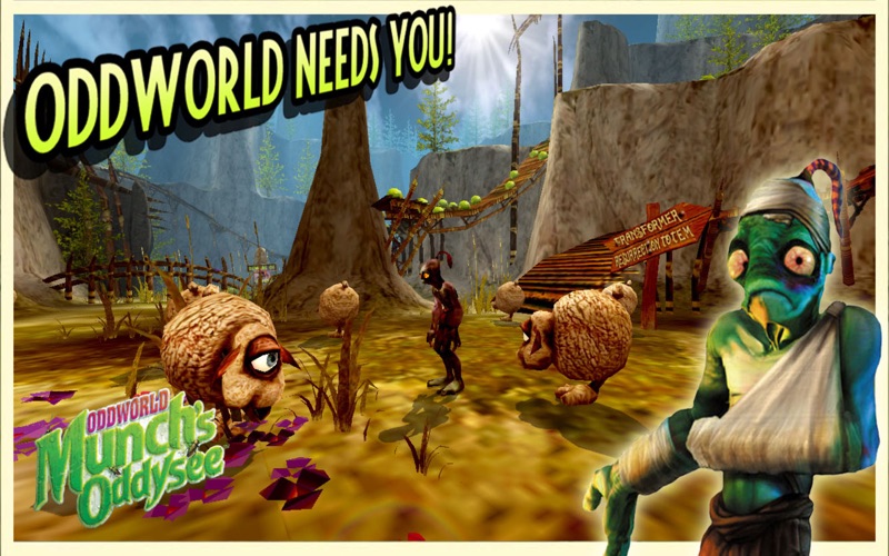 Mac Game Oddworld: Munch