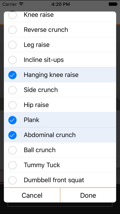 Ab & Core - Custom Workout "Exercise Playlist" for Core Crunch Six-Pack Ab