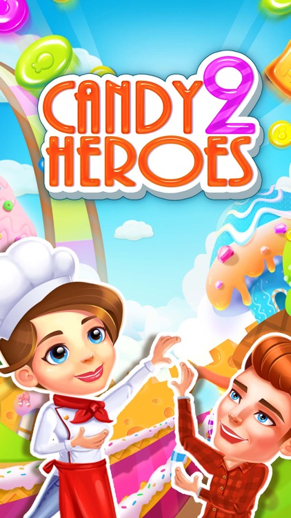 Candy Heroes 2 - Match kendall sugar and swipe cookie to hit goal screenshot-4