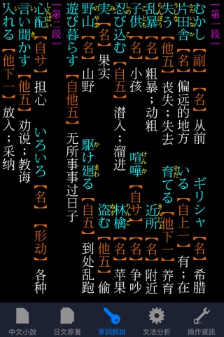 彗星傳奇：看小說學日文（中日對照） screenshot 4