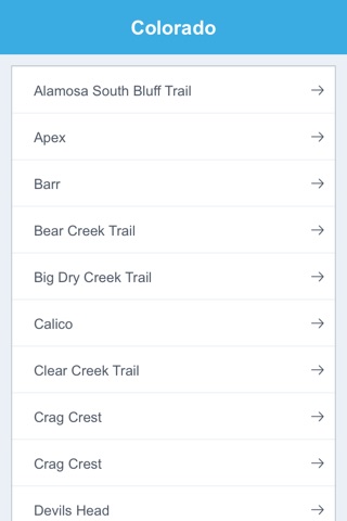 Colorado Recreation Trails screenshot 2
