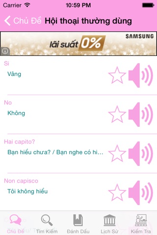 Hội thoại tiếng Ý screenshot 2